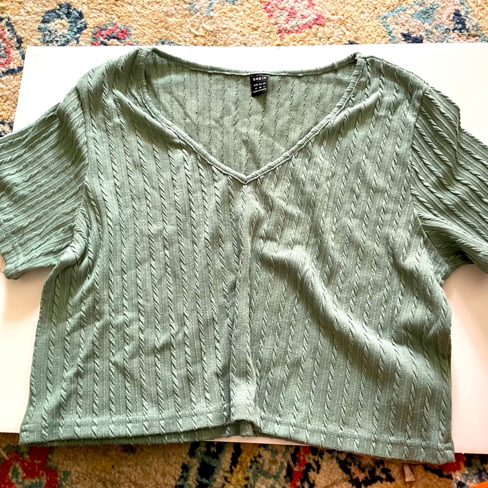 Shein boxy tee
